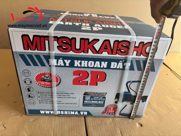 Máy khoan đất Mitsukaisho 2P 1.8kW Xanh-đen 2 thì