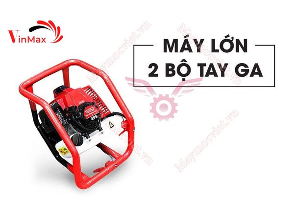 Máy khoan đất Oshima 2PS tặng kèm mũi khoan 150mm