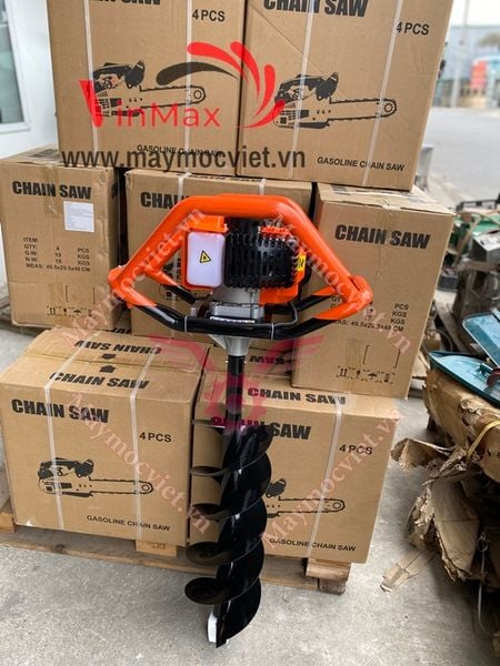 Máy khoan đất, đào hố Patelo ED520C tặng kèm mũi 150