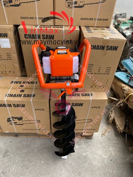 Máy khoan đất, đào hố Patelo ED520C tặng kèm mũi 150