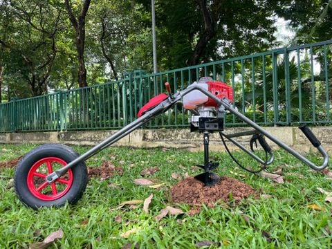 Máy khoan đất đẩy tay Turbo TBK68