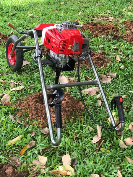 Máy khoan đất đẩy tay Turbo TBK68