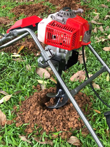 Máy khoan đất đẩy tay Turbo TBK68