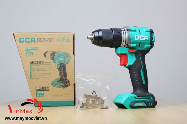 Máy khoan động lực dùng pin 20V DCA ADJZ2060I kèm 2 pin + 1 sạc