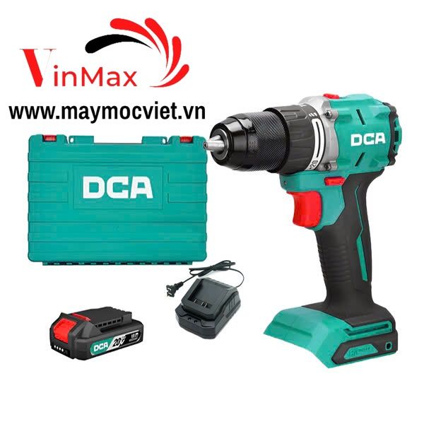 Máy khoan động lực dùng pin 20V DCA ADJZ2060I kèm 2 pin + 1 sạc