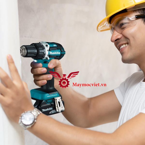 Máy khoan bắt vít MAKITA DDF484RFE (18V*2 3.0AH)