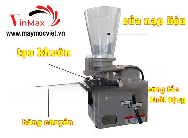 Máy làm há cảo, máy làm sùi cảo tự động Turbo TBH1500