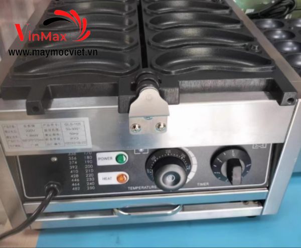 Máy làm bánh quả chuối  tạo hình cute khuôn 5 quả TURBO TBK5