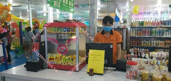 MÁY LÀM BẮP RANG BƠ  VM BR1608