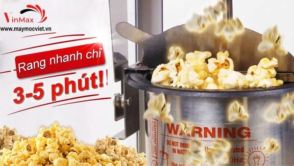 Máy nổ bỏng ngô, làm bắp rang bơ dùng điện TBR300