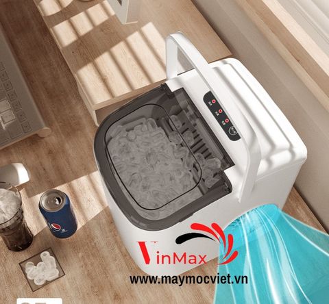 Máy làm đá viên mini Turbo TBD15 năng suất 15kg/ ngày