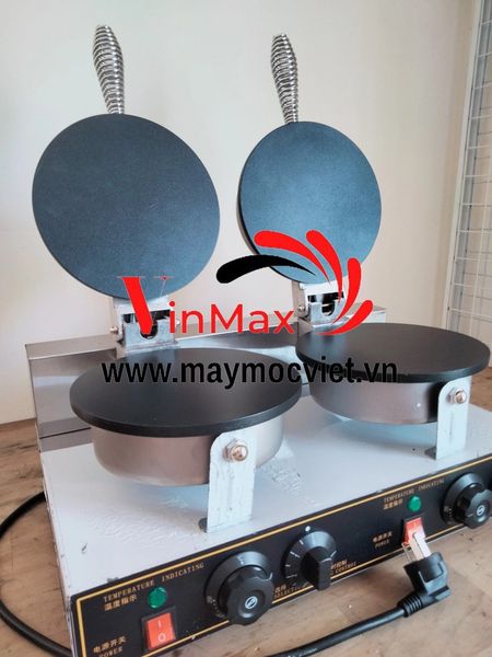 Máy Làm Vỏ Bánh Kem Ốc Quế Đôi VMO220