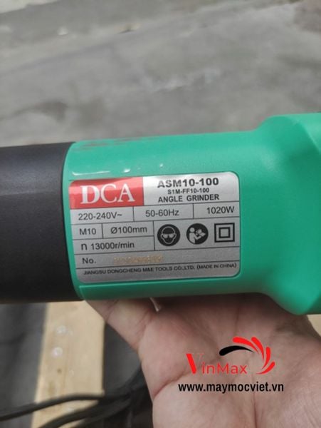 Máy mài góc có điều tốc DCA ASM10-100