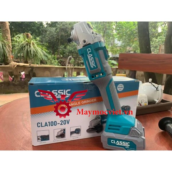Máy mài góc dùng pin Classic CLA100-20V 100mm