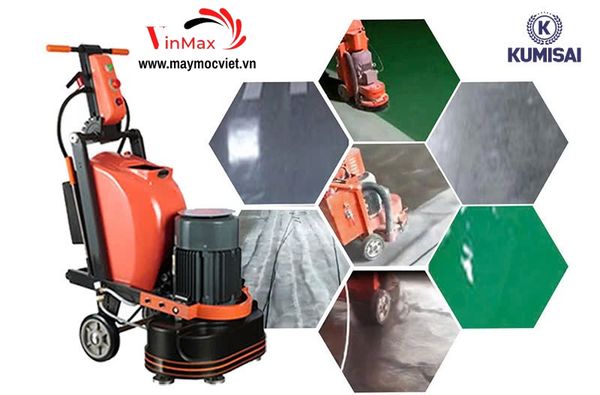 Máy Mài Sàn Bê Tông Karva K6 A8