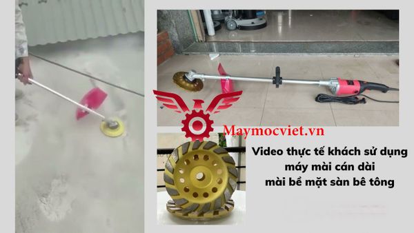 Máy mài tường, trần cán dài 1.4M VM200