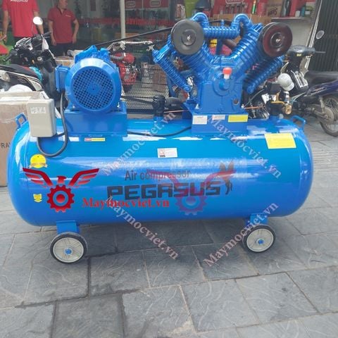 MÁY NÉN KHÍ DÂY ĐAI PEGASUS 500L-10HP áp lực 12.5