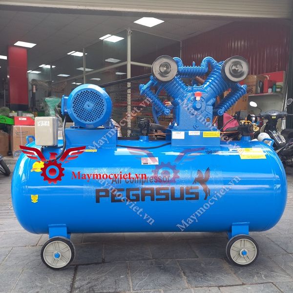 MÁY NÉN KHÍ DÂY ĐAI PEGASUS 500L-10HP áp lực 12.5
