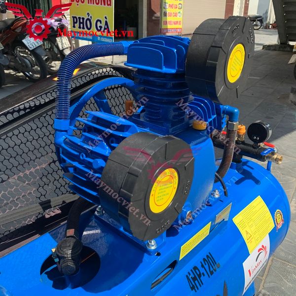 Máy Nén khí Pegasus TM-V-0.36/8-120L (380V) 4Hp, 120 Lít, Áp 8