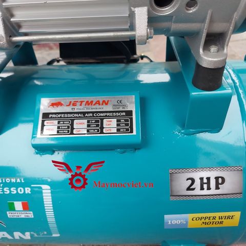 Máy nén khí không dầu 50L JETMAN JM1600 ( 2HP)