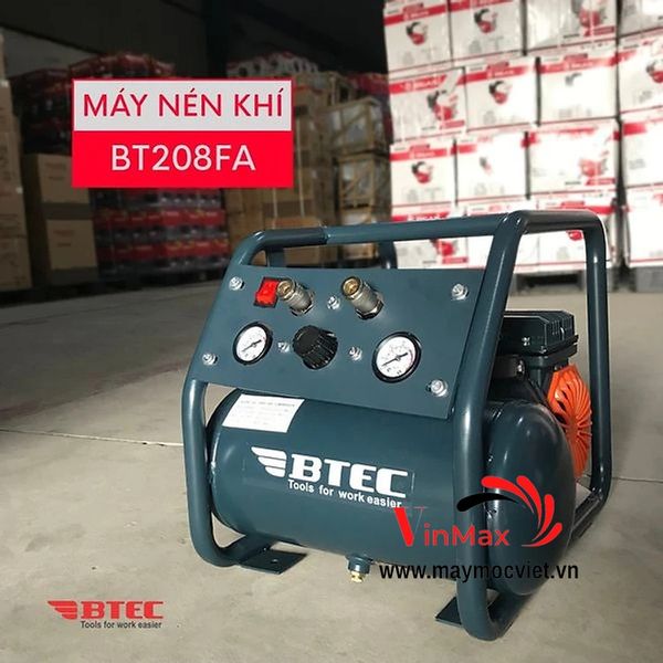 Máy nén khí nhanh 8 lít BTEC BT208FA