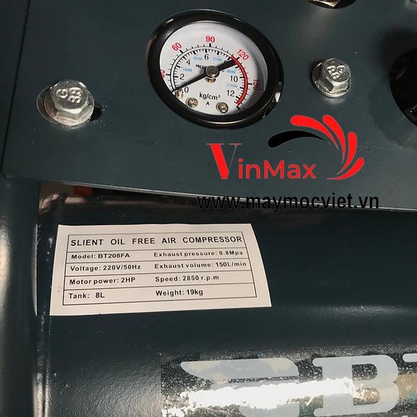 Máy nén khí nhanh 8 lít BTEC BT208FA