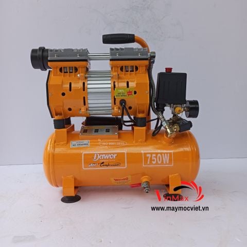 Máy Nén Khí Không Dầu Dawer DA 750-15 750W 15L