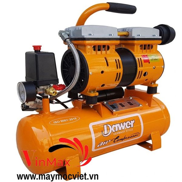 Máy Nén Khí Không Dầu Dawer DA 750-15 750W 15L