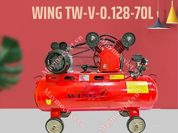 MÁY NÉN KHÍ DÂY ĐAI WING TW-V-0.12/8 70L