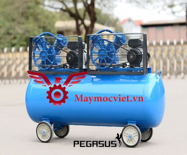 Máy nén khí Pegasus 230L 2 đầu nén, 2 motor TM – V-0.25/8×2
