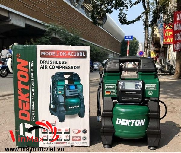 Máy nén khí 10 lít Dekton DK-AC10BL