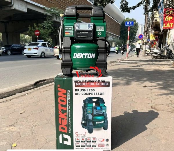 Máy nén khí 10 lít Dekton DK-AC10BL
