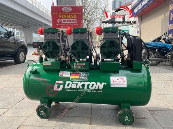 Máy nén khí không dầu Dekton 160 lít 9hp