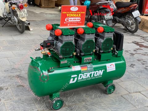 Máy nén khí không dầu Dekton 160 lít 9hp