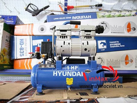 Máy nén khí không dầu 1HP 10 Lít Hyundai AH1-110