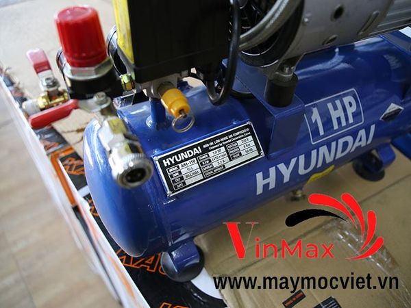 Máy nén khí không dầu 1HP 10 Lít Hyundai AH1-110 – Vinmax- maymocviet.vn
