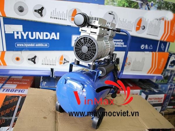 Máy nén khí không dầu 1HP 24 Lít Hyundai AH1-124