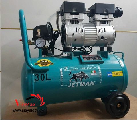 Máy nén khí không dầu 30L Jetman JM780