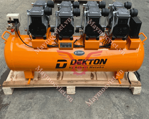 Máy nén khí không dầu 6hp Dekton DK59100 100 LÍT