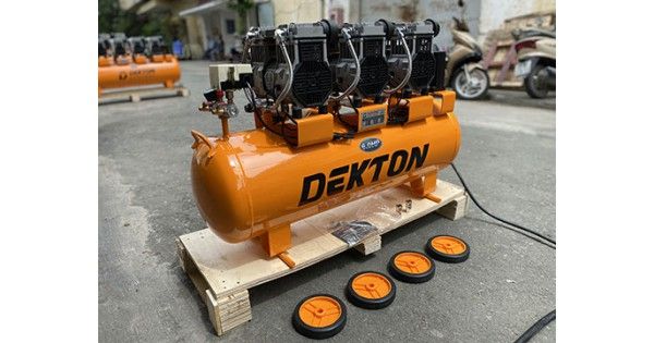 Máy nén khí không dầu 6hp Dekton DK59100 100 LÍT