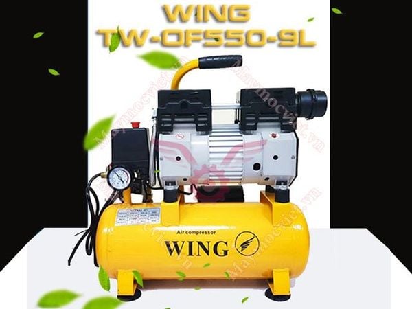 Máy nén khí không dầu giảm âm Wing TW-OF550-9L