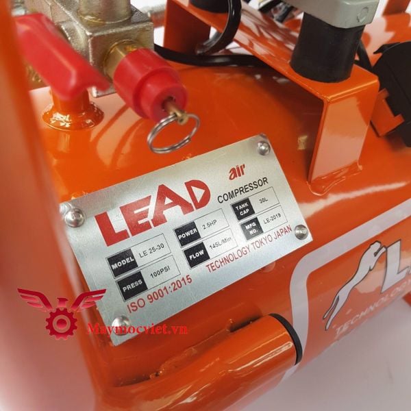 Máy Nén Khí Không Dầu Lead LE 25-30 2.5HP 30L