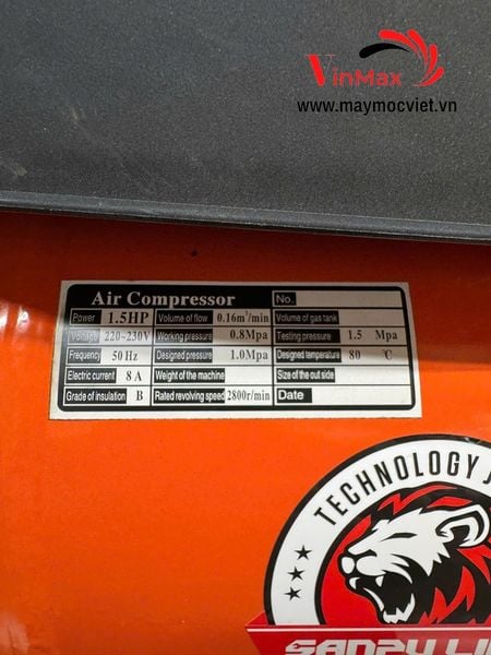 Máy nén khí SANPU LINE SPY-25L