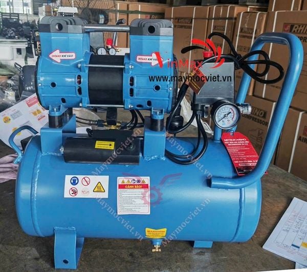 Máy Nén Khí Không Dầu Mitsukaisho 1.5HP 12L