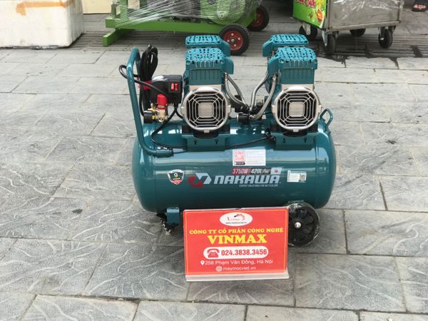 Máy Nén Khí Không Dầu Nakawa 3750W NK-BH5050PRO 50L
