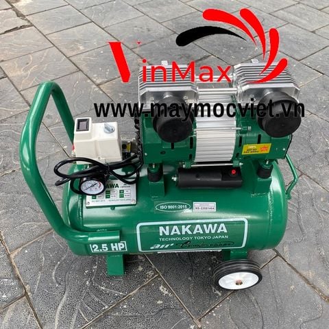 Máy Nén Khí Không Dầu 2.5HP 30L Nakawa NK 25-30