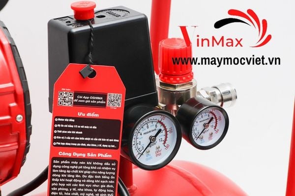 Máy Nén Khí Không Dầu Oshima 2HP 30L