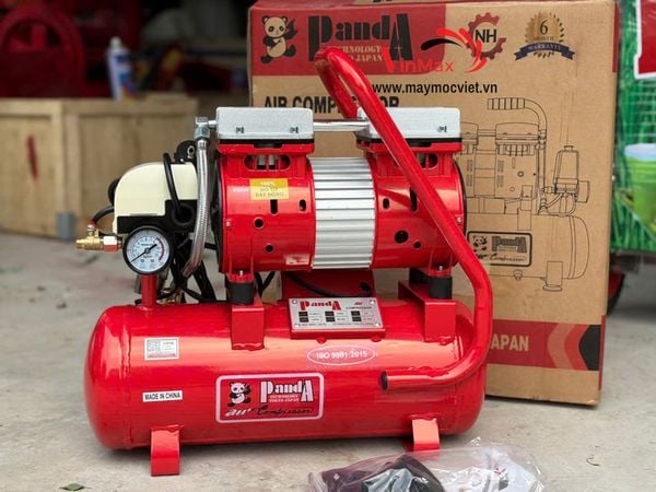Máy Nén Khí Không Dầu Panda 850W 12L PA 800/12
