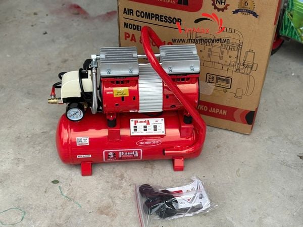 Máy Nén Khí Không Dầu Panda 850W 12L PA 800/12
