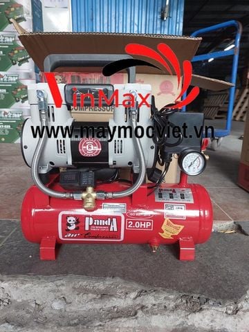 Máy nén khí không dầu lên hơi nhanh Panda PA20-10